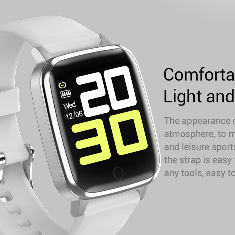 Смарт-часы 2020 спортивные часы пульсометр артериальное давление кислород монитор