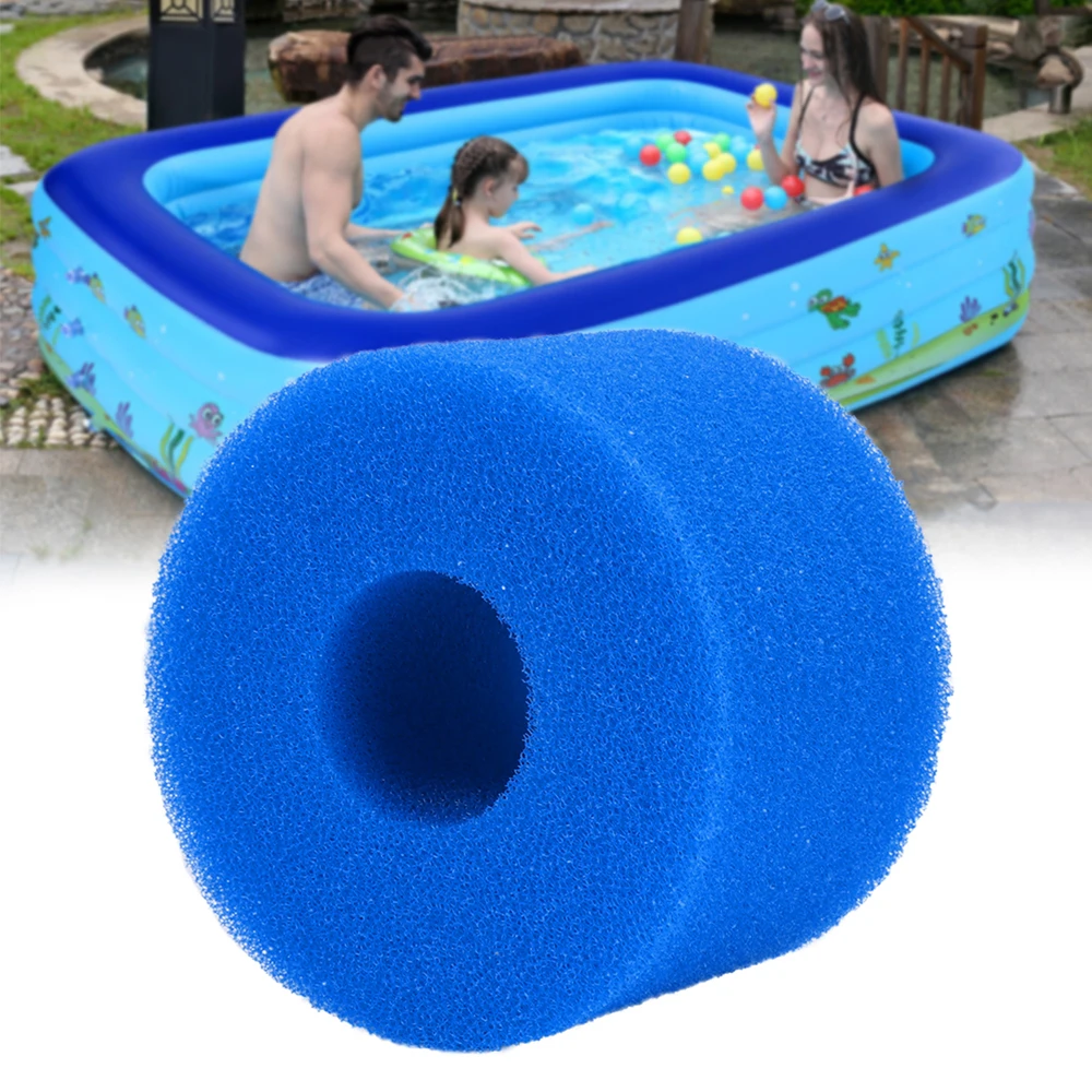 Фото Плавательный бассейн пенный фильтр губка Intex Многоразовые моющиеся Biofoam