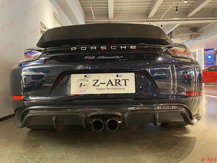 2017 2020 Z ART 718 углеродное волокно тюнинг пакет для Boxter Cayman из циркониевого Тюнинг