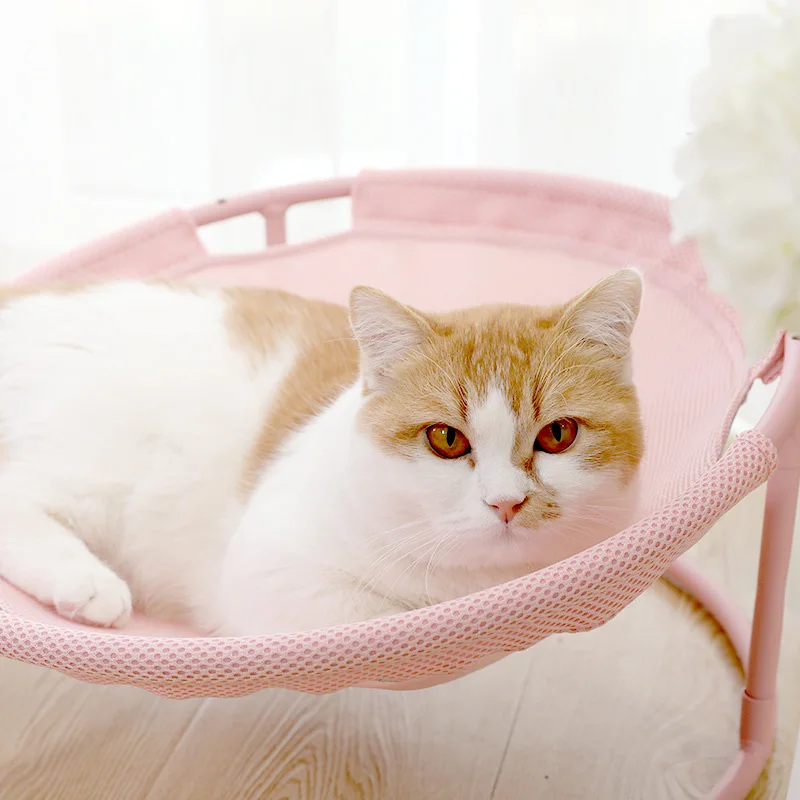 Домик для кошек лежак летняя кровать сна съемная и моющаяся дышащая влагостойкая