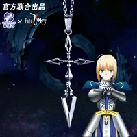 fate zero saber pendant silver 925 sterling cross jewelry necklace anime role emiya kiritsugu figure model
