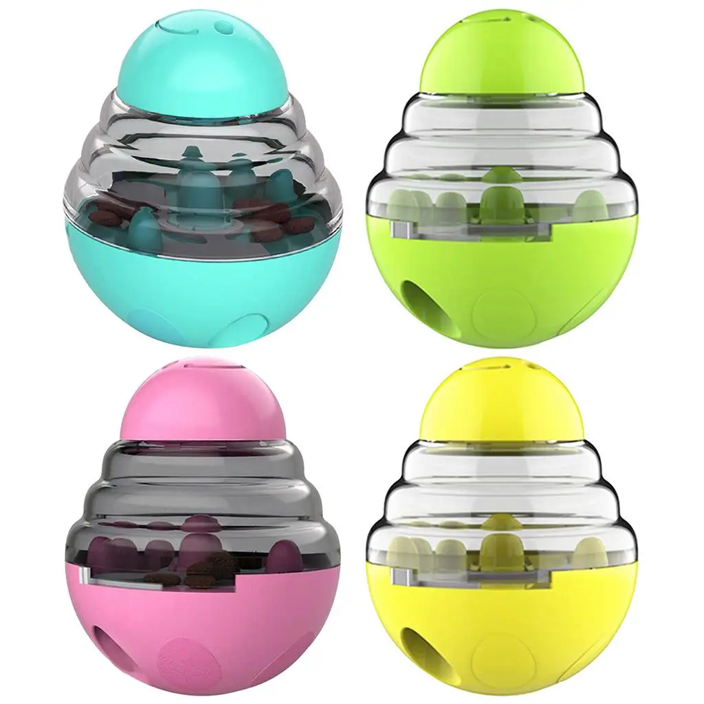 

Pet Food Leakage Treat Dispenser Dog Interactive Tumbler Puppy Toy