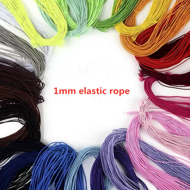 21 ярд 1 мм цветная высокоэластичная круглая эластичная повязка канатная