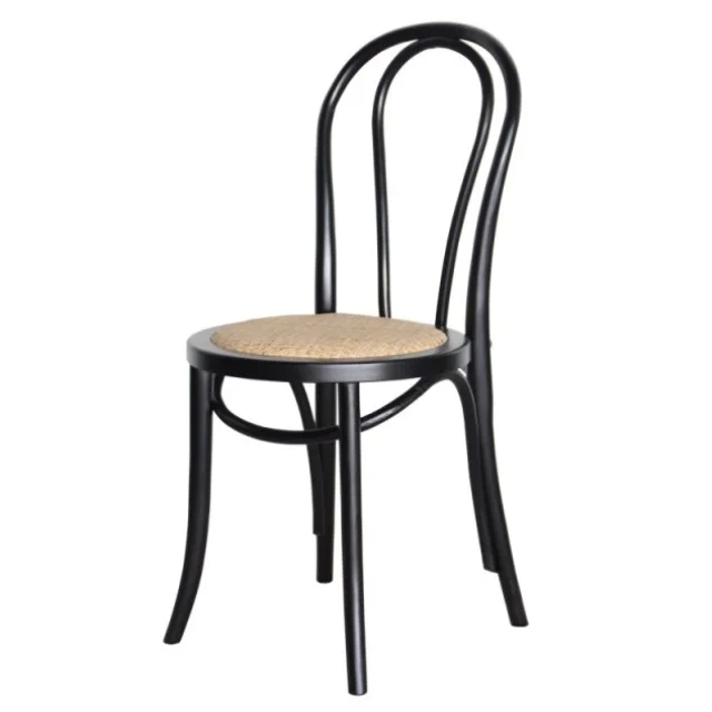 Американский Ретро обеденный стул стол Северная Европа твердой древесины кофе