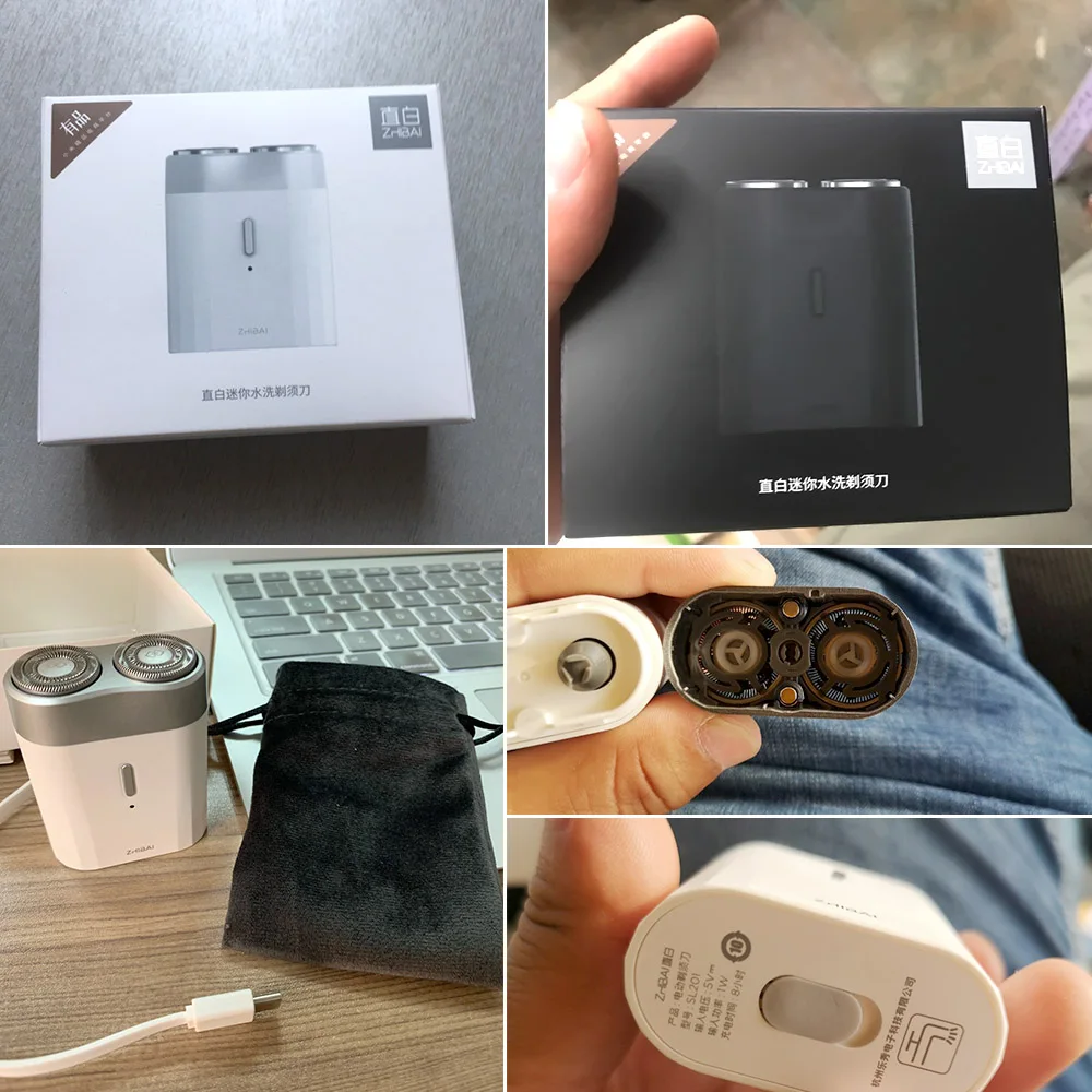 Mijia Мужская электрическая бритва для влажного/сухого бритья IPX7
