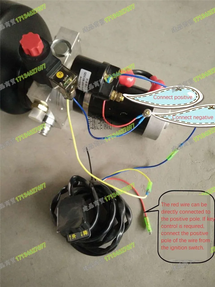Топливный/Электрический трехколесный гидравлический самосвал модификация