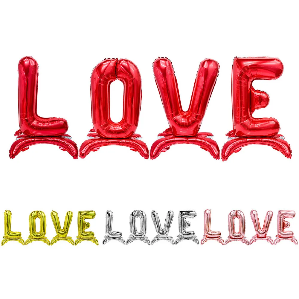 Украшения ко дню рождения письмо шарики Алфавит Шар 32 дюймов с алюминиевой