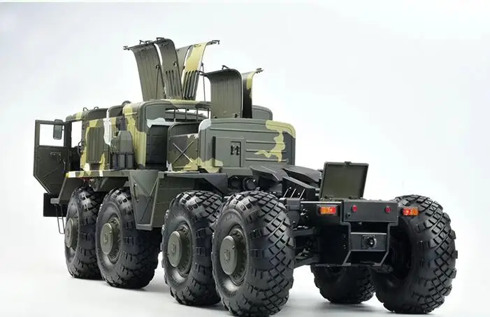Новый военный MmETAL 8X8 8 колёс 8WD грузовик масштаб 1/12 RC рамка и корпус комплект