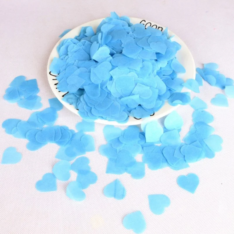 Paper Heart Confetti Biodegradable Colorful For Wedding Party Valentine\'s Day Filled Balloon Decor | Дом и сад