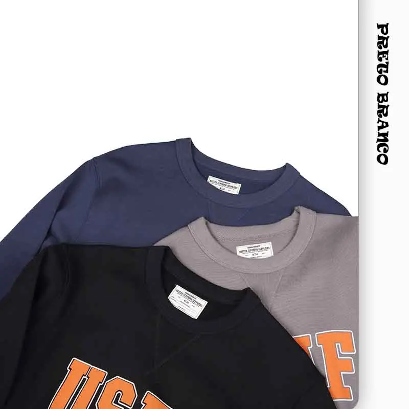 2021 Новинка Осень/Зима тяжелый 520 г USAF военный пуловер из махровой ткани толстый