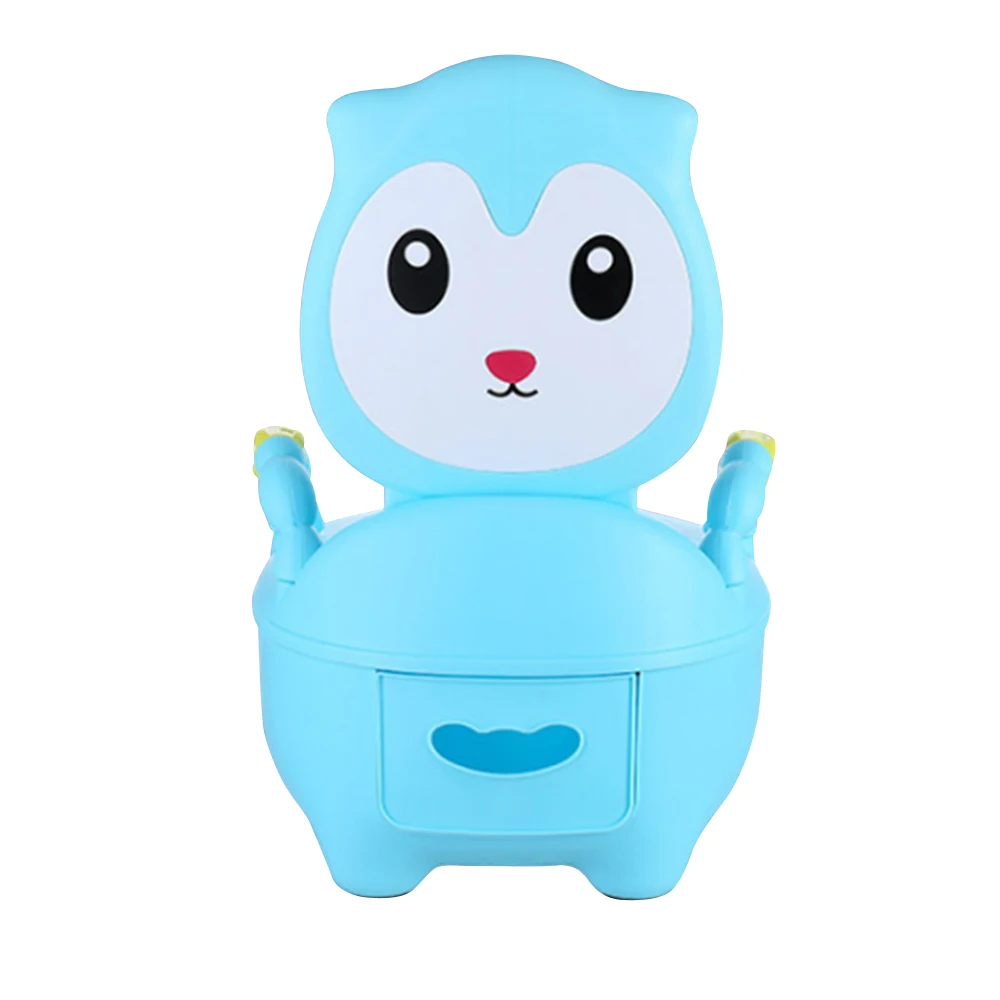 Baby Potty For Children Boys Toilet Seat Baby Potty Training Girls Portable Toilet Bedpan Comfortable Backrest Cartoon Pots - Color: PJ3638D