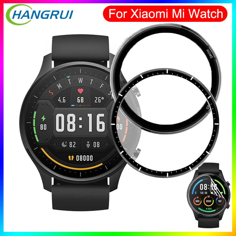 3D мягкая защитная пленка для Xiaomi Mi Smart Watch цветная спортивная версия