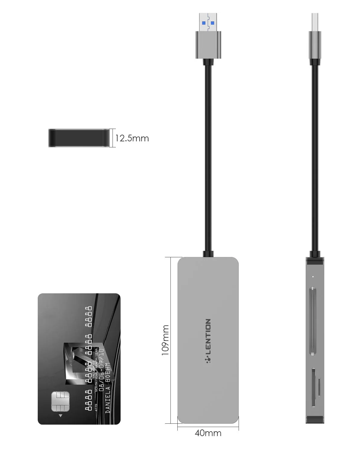 USB 3 0 для CF/SD/Micro SD кардридера адаптер SD/SDHC/SDXC/MMC/Φ/Micro SD/Micro SDHC/Micro SDXC/CF Type I | Компьютеры
