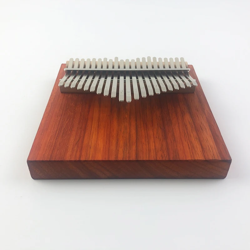 

21 Keys Kalimba Thumb Piano Padauk Red Wood Mbira Musical Instrument Learning Book Piano Christmas Gift Free Shipping