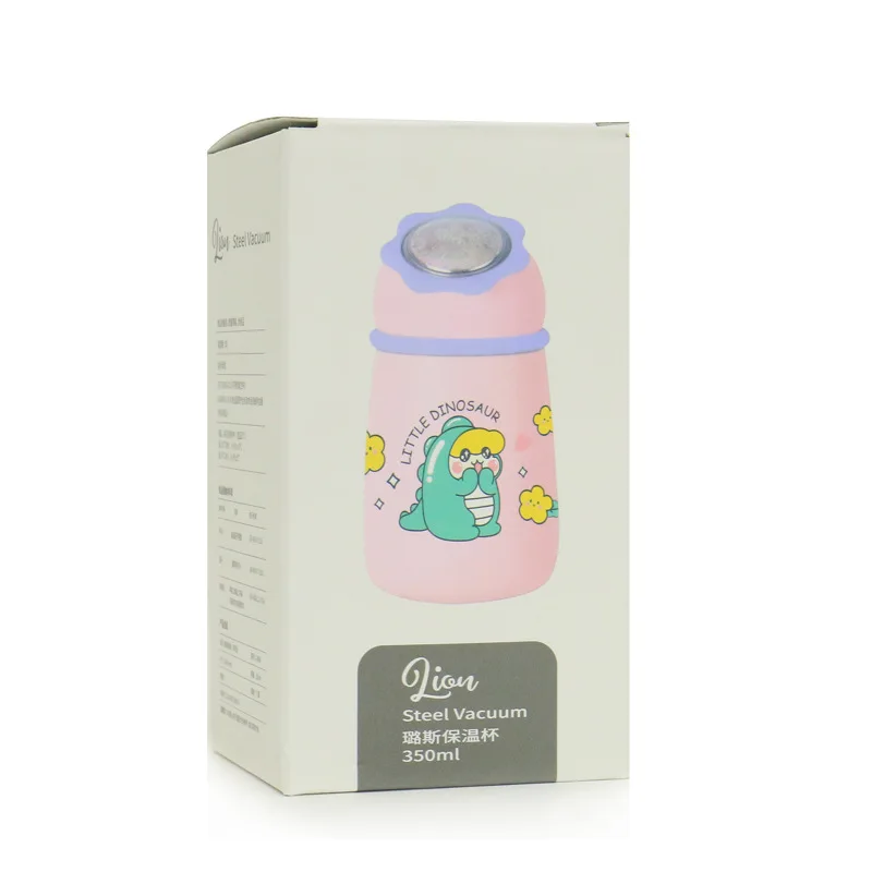 

2020 Creative new cartoon cute mini insulation cup with handle student portable stainless steel insulation kettle