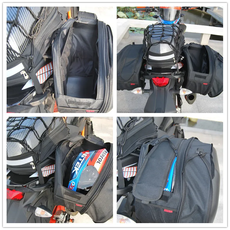 

Motorcycle SA212 Waterproof Racing Racer Moto Helmet Travel bags Suitcase Saddlebags and Raincoat for KTM PIAGGIO Aprillia Motor