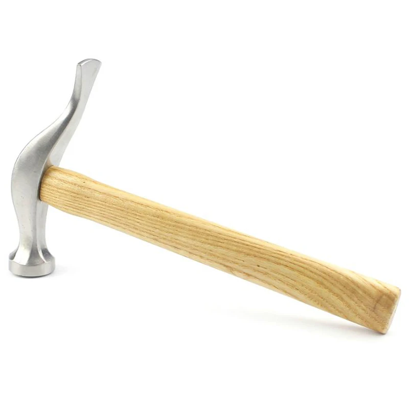 

New Cobbler Shoe Repair Hammer Wood Handle Leather Work Shoemaking Repairing Remmending Shoe Tool