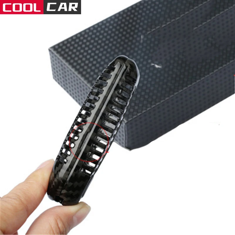 

Carbon Fiber for Toyota Car Key Case Cover Hilux Fortuner Land Cruiser Camry 2016 2017 2018 Coralla Crown RAV4 Highlander 2015