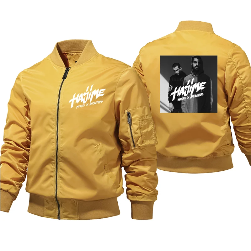 Мужская куртка-бомбер хаджим Мияги Энди водонепроницаемая теплая ветровка