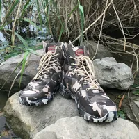 Камуфляжные ботинки с высокими берцами, размеры 38-46.#2