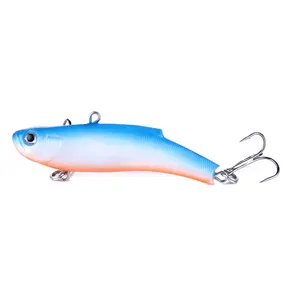 1 шт. VIB приманка для подледной рыбалки, мягкая свинцовая приманка, рыба, 7 см, 17 г, приманка, искусственная приманка, тонущий воблер, снасть для зимней рыбалки