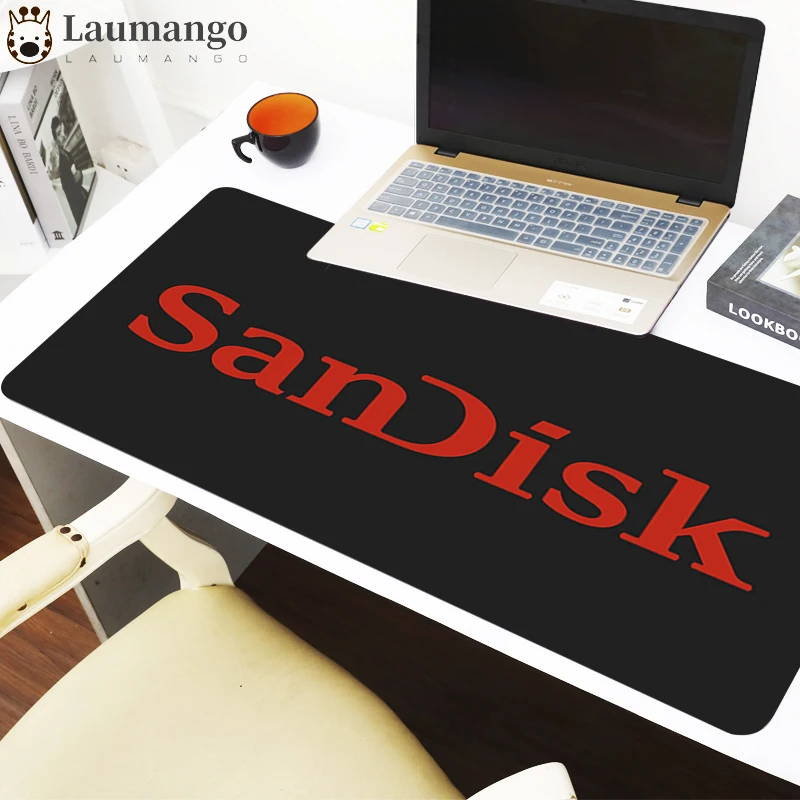 

SanDisk type Mause Pad White Mouse Gamer Girl Deskmat Extended Cheap Gaming Laptop Keyboard Speed Carpet Table Pads Anime Mat