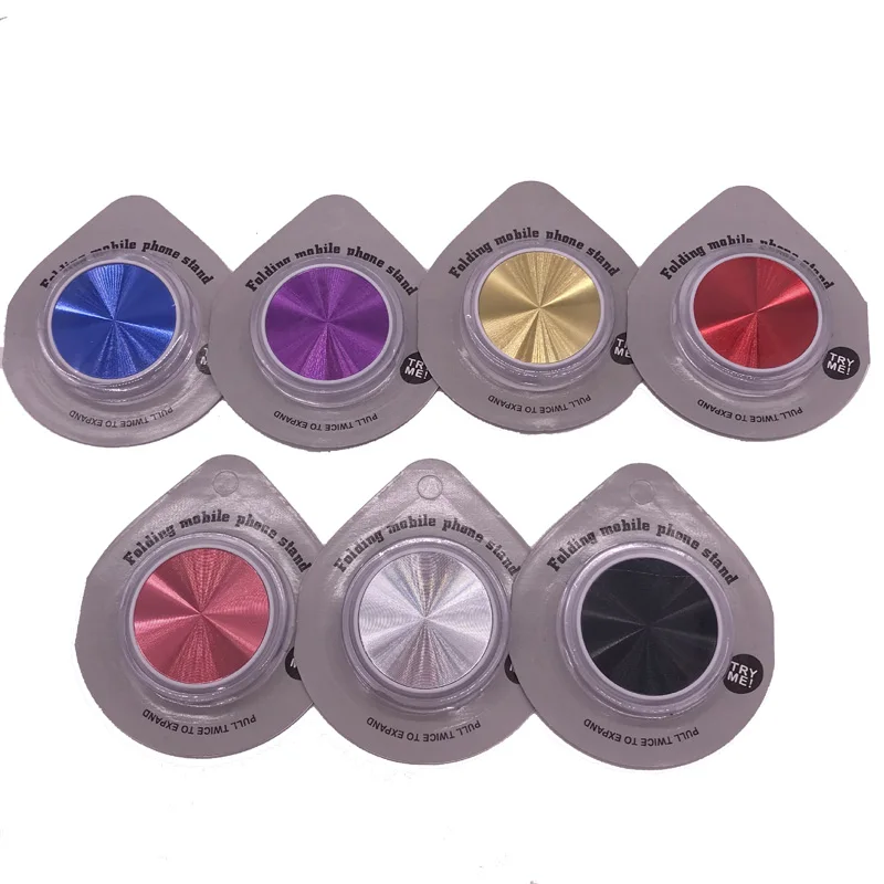 

50 шт., металлические круглые держатели для телефона в рознипосылка вке