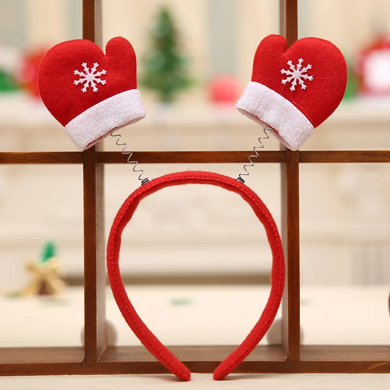 НОВАЯ РОЖДЕСТВЕНСКАЯ повязка на голову с весенним Санта Клаусом снеговиком лося