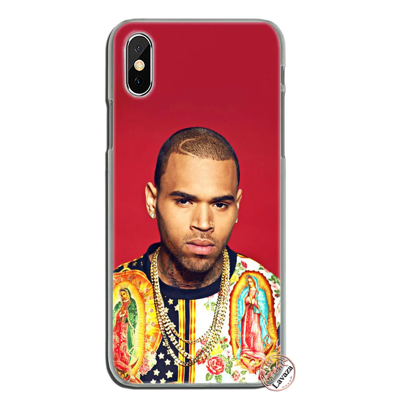 1 Жесткий чехол Lavaza Chris коричневый для iPhone XR X XS 11 Pro Max 10 7 8 6S 5 5S SE 4 4s - Цвет: 1