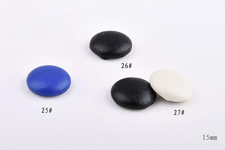 Пряжка из кожаной ткани плоские круглые ручные пуговицы сделай сам серьги с