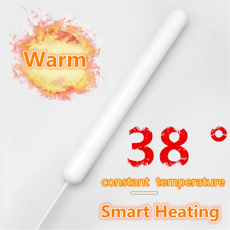 Мужской мастурбатор 18 см USB нагреватель быстрый нагрев 38 градусов умные