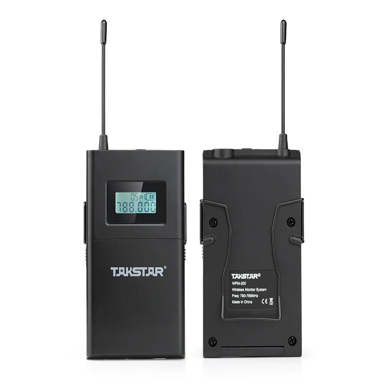 Новая беспроводная система контроля Takstar WPM 200 UHF стерео беспроводные наушники