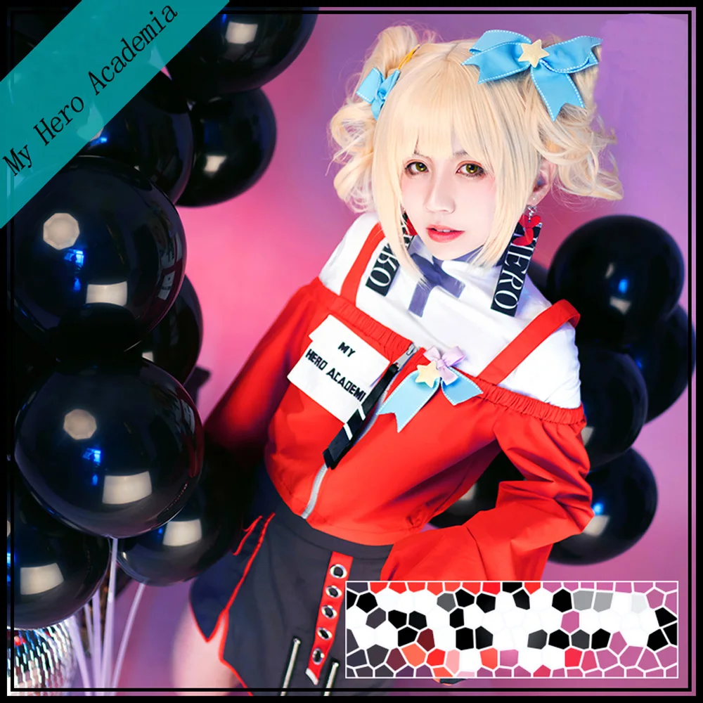 VEVEFHUANG горячий аниме Моя геройская Академия химико Тога косплей костюм женские