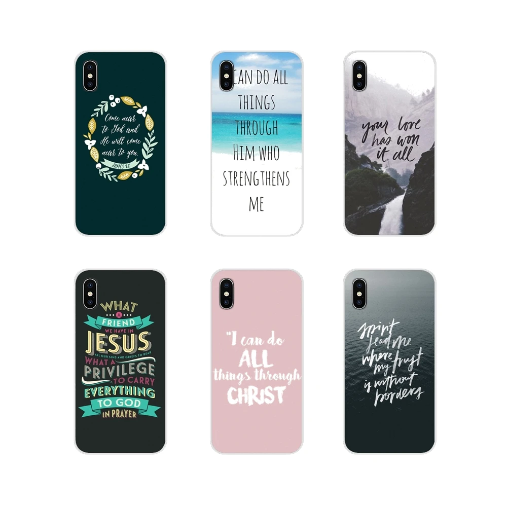 Библия Филиппийцам Иисус Христос христианский аксессуары Чехлы для Xiaomi Redmi 4A S2 Note