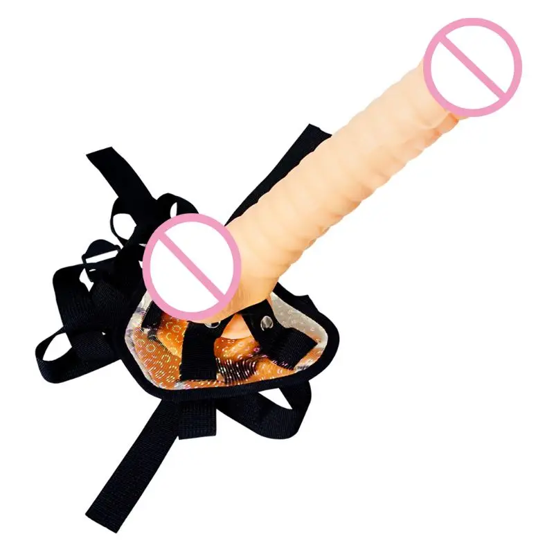 Портативный Большой ремень на фаллоимитатор стимулятор для взрослых пенис секс