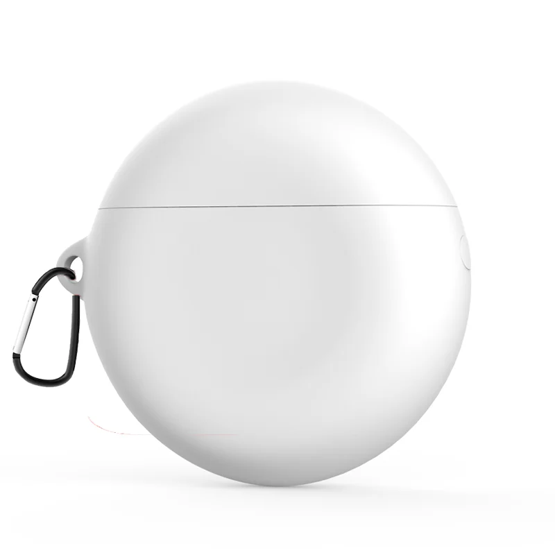 AKBNSTED милый мультфильм шаблон силиконовый защитный чехол для huawei Freebuds 3 беспроводной Bluetooth наушники Замена чехол - Цвет: White