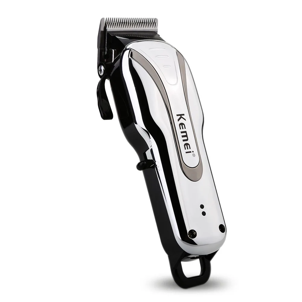 Kemei Haircut Machine Hair Clipper Professional Rechargeable Electric Trimmer for Men Noise Reduction Cutter Barber Shop | Бытовая