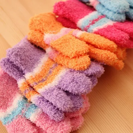 SHUJIN/Детские флисовые перчатки разных цветов мягкие теплые зимние для мальчиков и