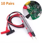 10 пар, универсальные силиконовые Щупы для мультиметра, 1000 В, 20 А