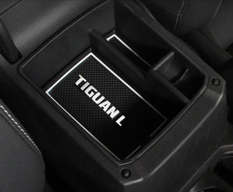 Для 2017 2018 2019 VW Tiguan mk2 Европейская версия подлокотник центральный ящик для