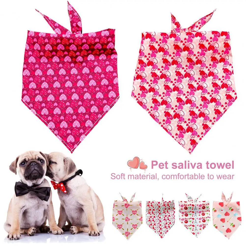 

Pet Kerchief Triangle Pet Dog Kerchief Dog Bandana Beautiful Dog Towel