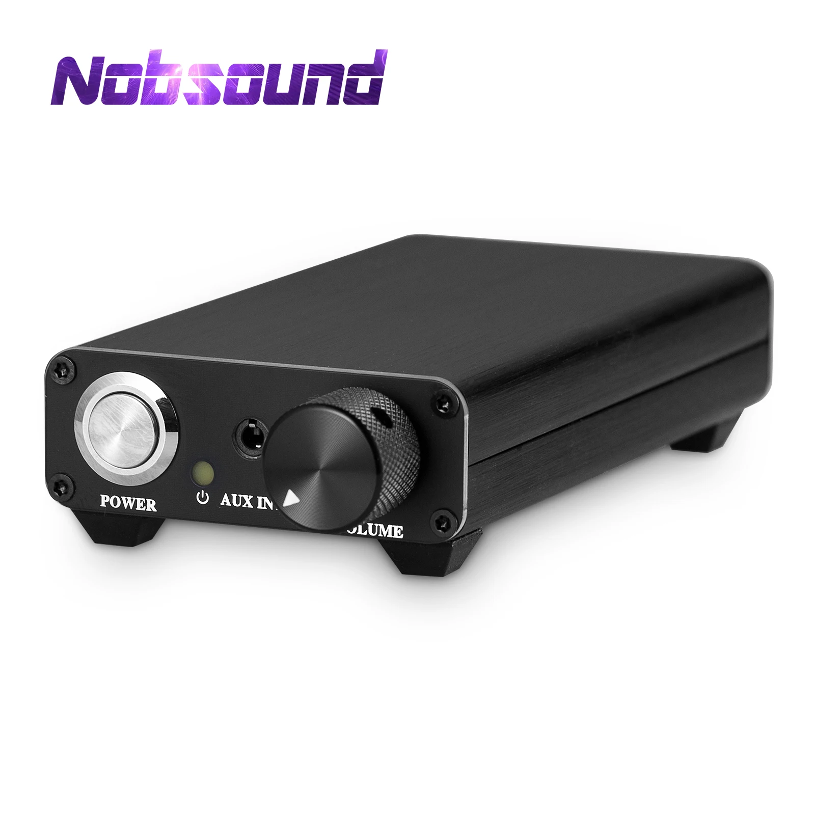 

Nobsound Ultra-compact 2.0 Channel Digital Amplifier Mini Home Audio Desktop Integrated Power Amp 60W+60W