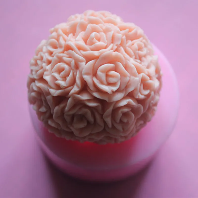 Силиконовая форма для мыла 3d Роза | Дом и сад