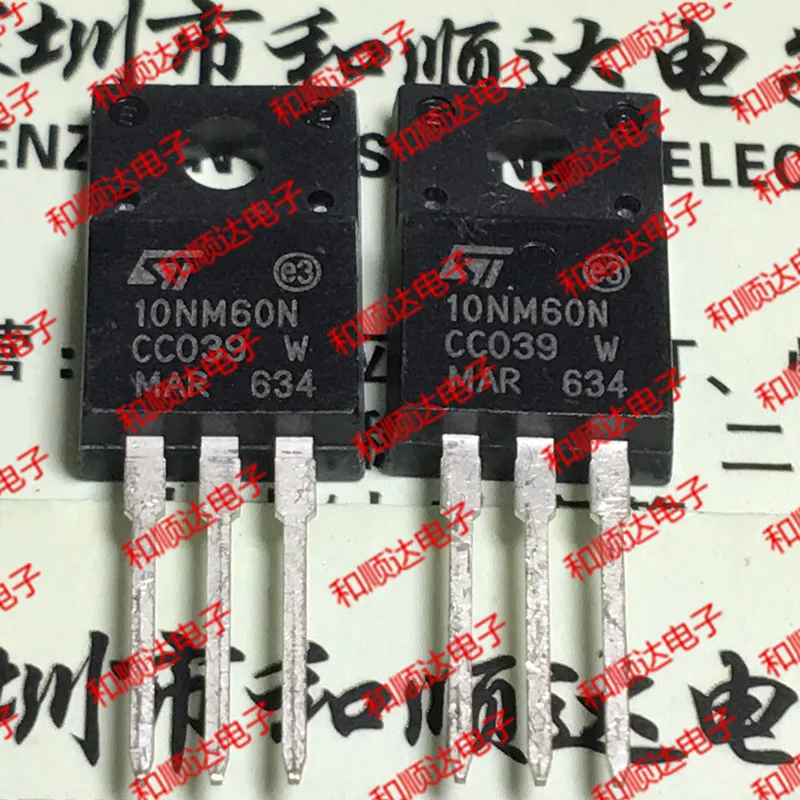 

10 шт./лот 10NM60N STF10NM60N новый запас TO-220F 650 в 10A