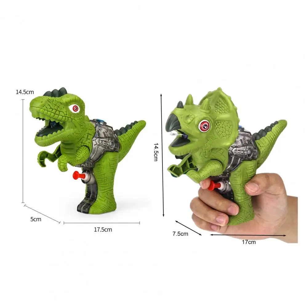 PULVERIZADOR DE AGUA de dinosaurio, juguete de aerosol de agua con articulaci&oacute;n m&oacute;vil, un clic, colorido, de alta capacidad, para exteriores-5