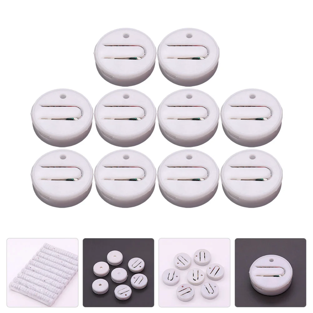 

10pcs Round Miniature Extruded Musics Box Sounders Sounding Toy Supply (Random Musics)