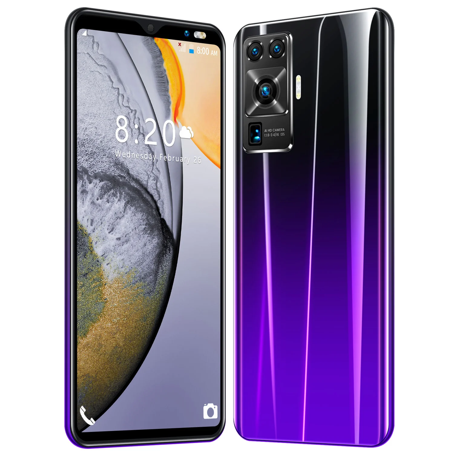 

Global Version New 5.5Inch Smartphone X50mini Cellphone 4 64GB ROM Celulares Android9.1 Mobile Phones Wifi WCDMA 4800mAh