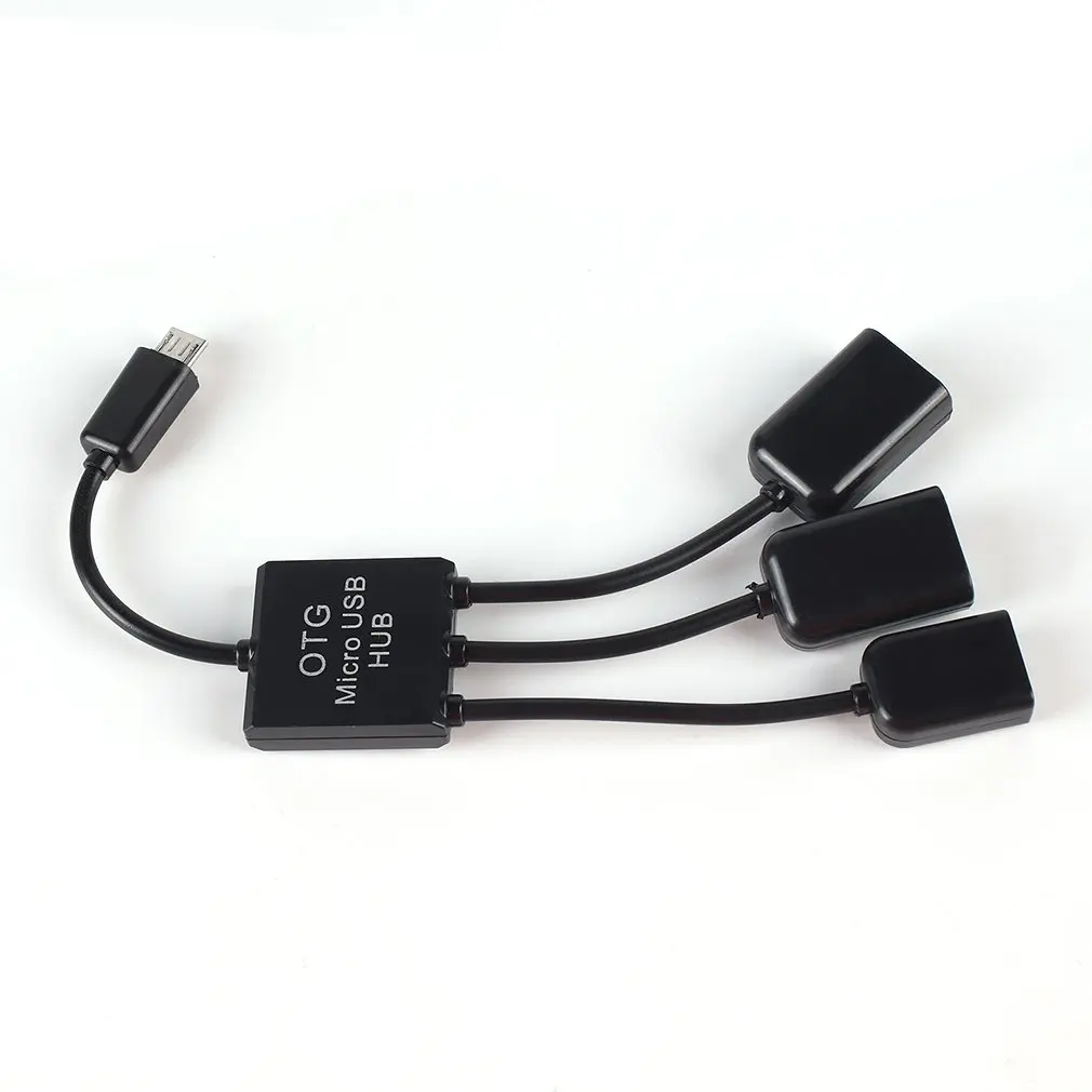 Rechargeable Micro USB Hub OTG Connector Spliter Power Charging Cable For Smart phone Computer Tablet PC Data Wire | Обустройство