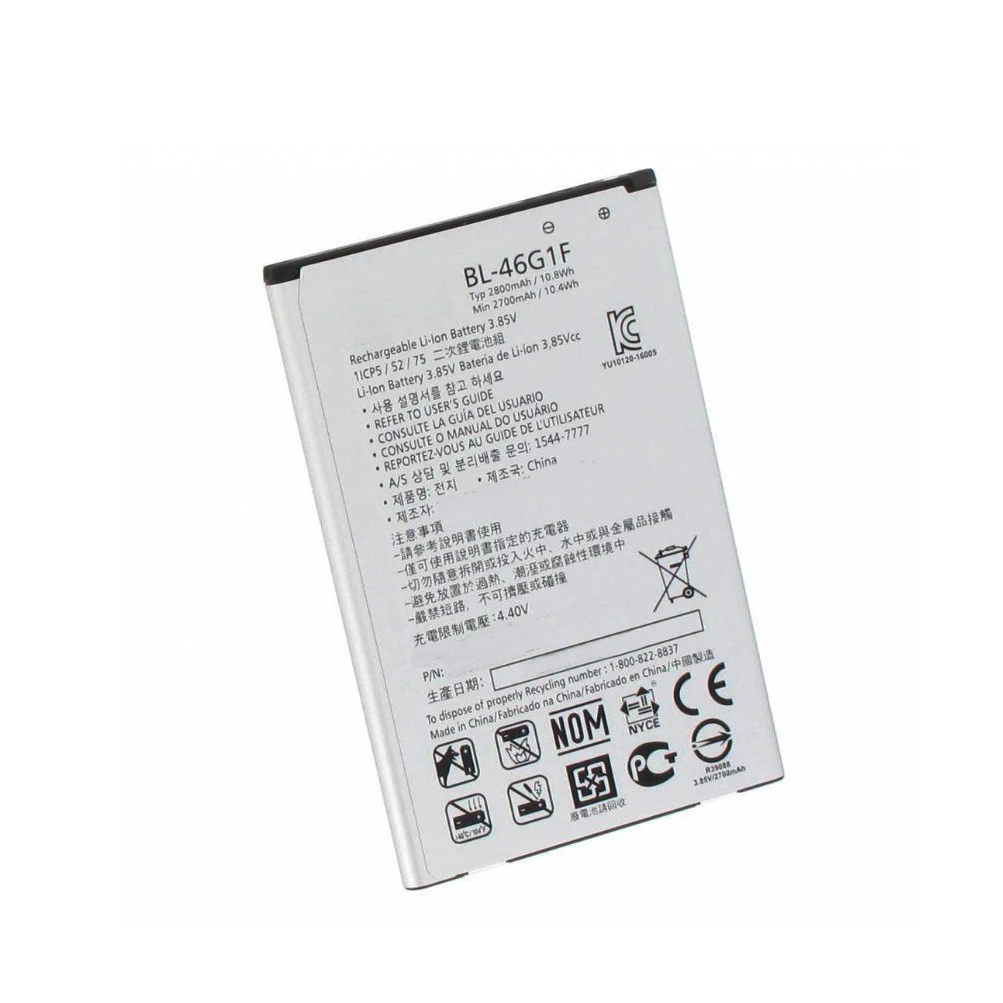 2800 мА/ч, 3,85 V BL-46G1F Замена Батарея для LG K10() K425 K428 K430H K20 плюс TP260 M250 MS250 X400 LGM-K121K