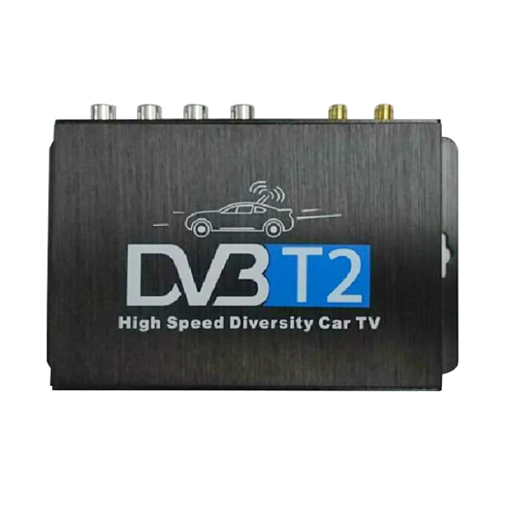 DVB T2 T 1080P HD приемник высокоскоростной двойная антенна автомобильный ТВ H.264 MPEG 4